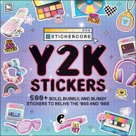 Title: Y2K Stickers: 500+ Bold, Bubbly, and Blingy Stickers to Relive the '90s and '00s, Author: Adams Media Corporation