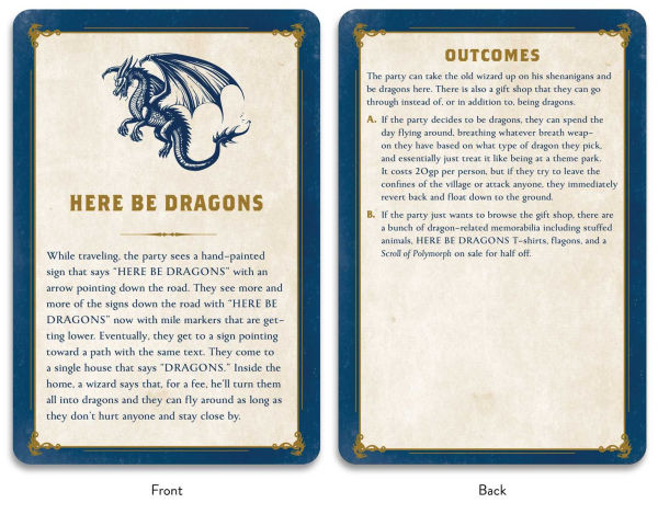 The Düngeonmeister Deck of Side Quests: 75 Mini Adventures to Empower Your Fantasy Campaign