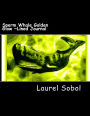Sperm Whale Golden Glow ~Lined Journal