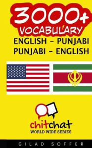 Title: 3000+ English - Punjabi Punjabi - English Vocabulary, Author: Gilad Soffer