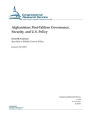 Afghanistan: Post-Taliban Governance, Security, and U.S. Policy