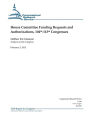 House Committee Funding Requests and Authorizations, 104th-113th Congresses