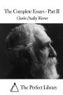 The Complete Essays - Part II