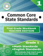 First Grade Common Core Workbook - Teacher Edition