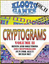 Title: KLOOTO Games CRYPTOGRAMS Vol. II, Author: Cyrus F Rea