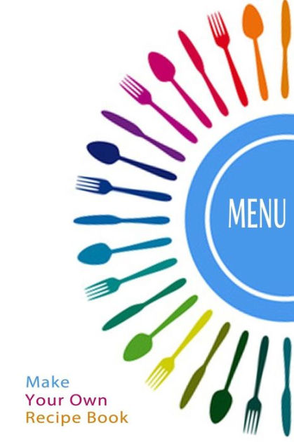 make your own recipe book blank cookbook for you to write make your own receipt