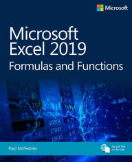 Title: Microsoft Excel 2019 Formulas and Functions, Author: Paul McFedries