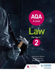Title: AQA A-level Law for Year 2, Author: Jacqueline Martin