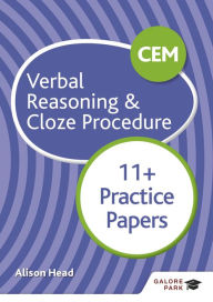 Title: CEM 11+ Verbal Reasoning & Cloze Procedure Practice Papers, Author: Alison Head
