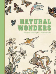Title: Natural Wonders: Portable Coloring for Creative Adults, Author: Adult Coloring Books