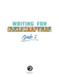 Alternative view 3 of Writing for Minecrafters: Grade 2