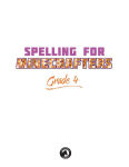 Alternative view 3 of Spelling for Minecrafters: Grade 4