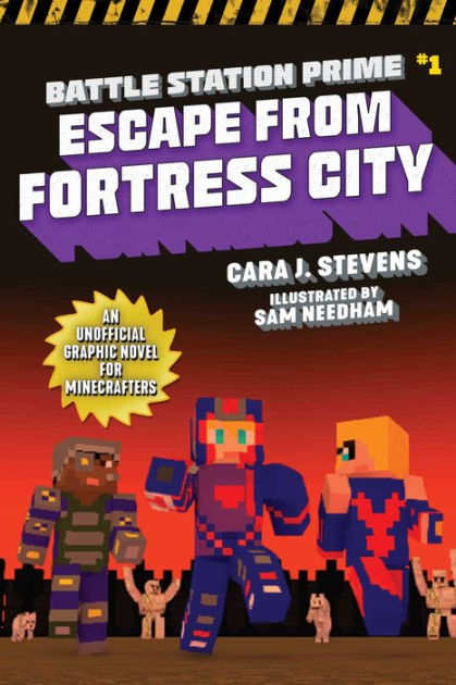 Graphic Novels for Minecraft Paperback Cara J Stevens Lot of 3 Books Poor  Good