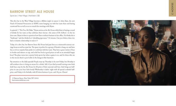 Appetite for Power: Eating, Drinking & Dealmaking in NYC: A Billions Guide