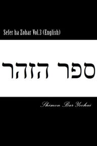 Title: Sefer ha Zohar Vol.3 (English), Author: Shimon Bar Yochai