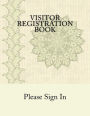 Visitor Registration Book: Please Sign In