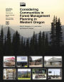 Considering Communities in Forest Management Planning in Western Oregon