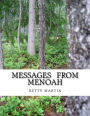 Messages From Menoah: Spiritual Self Help