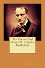 The Poems And Prose Of Charles Baudelaire