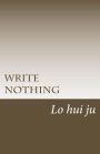 write nothing