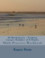 30 Worksheets - Finding Larger Number of 9 Digits: Math Practice Workbook