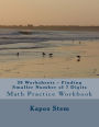 30 Worksheets - Finding Smaller Number of 7 Digits: Math Practice Workbook