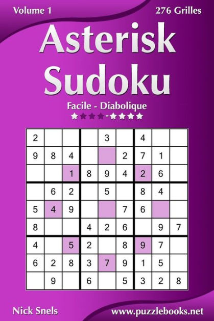 Asterisk Sudoku - Fácil 