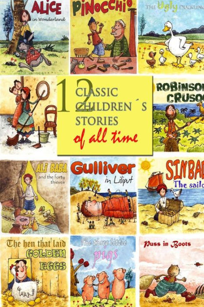 12 Classic ChildrenÃ¯Â¿Â½s Stories Of All Time By Brothers Grimm, Lewis 