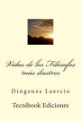 Vidas de los Filósofos más ilustres