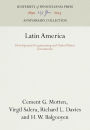 Latin America: Development Programming and United States Investments