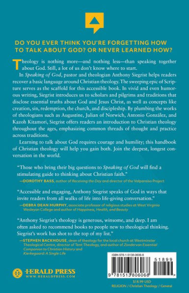 Speaking of God: An Essential Guide to Christian Thought