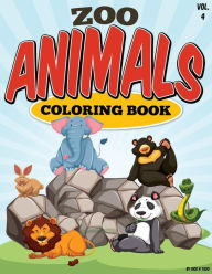 Title: Zoo Animals Coloring Book Animals: All Ages Coloring Books, Author: Rick R Todd