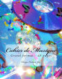 Cahier de Musique Grand format 48 pages: Design Original Type 2