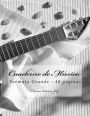 Cuaderno de Musica Formato Grande 48 paginas: Diseno Original Tipo 4