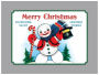 Merry Christmas - Vintage Christmas Stickers.