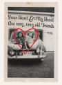 Girls on a Retro Car. 6 cards, individually bagged with envelopes