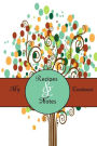 My Cookbook: Blank Cookbook, Recipes & Notes; Tree Vector, Tree Of Life (14)