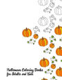 Halloween Coloring Books for Adults and Kids