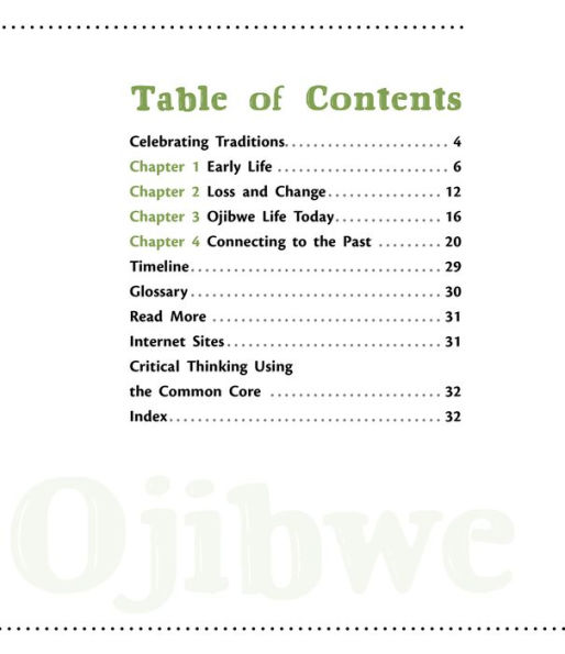 The Ojibwe: The Past and Present of the Anishinaabe