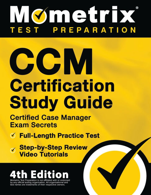 CCM Certification Study Guide - Certified Case Manager Exam Secrets