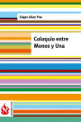Coloquio entre Monos y Una: (low cost). Edición limitada