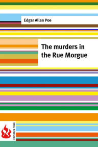 Title: The murders in the Rue Morgue: (low cost). limited edition, Author: Edgar Allan Poe