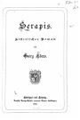 Serapis. Historischer roman