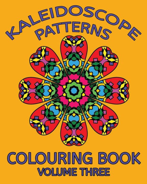 Kaleidoscope Patterns Colouring Book