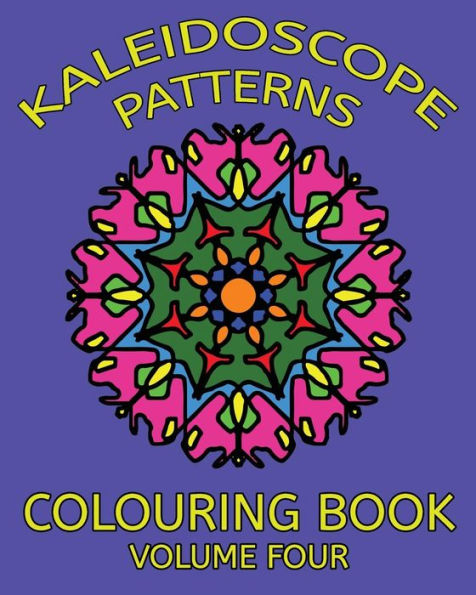 Kaleidoscope Patterns Colouring Book