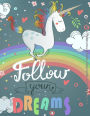 Cute Unicorn Rainbow 2016 Monthly Planner