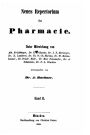Neues Repertorium für die Pharmacie