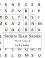 Sports Team Names: Word Search