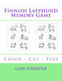 Finnish Lapphund Memory Game: Color - Cut - Play