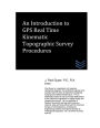 An Introduction to GPS Real Time Kinematic Topographic Survey Procedures